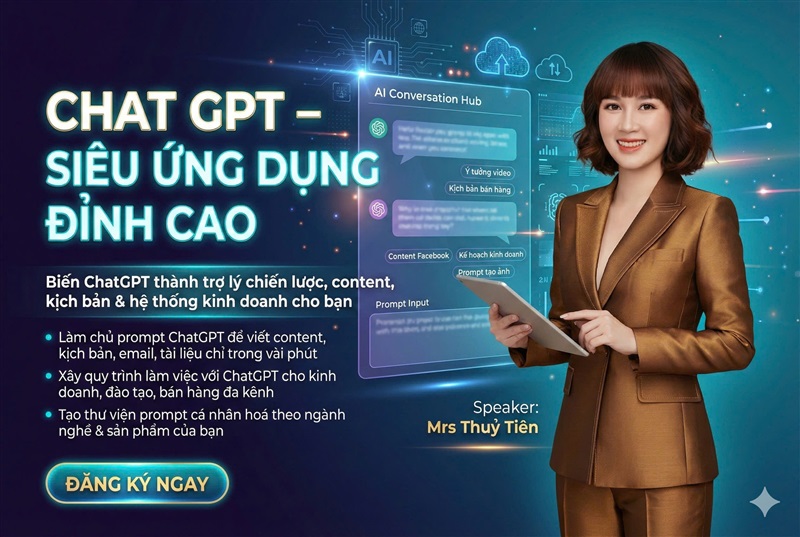 Chat GPT - Siêu ứng dụng đỉnh cao