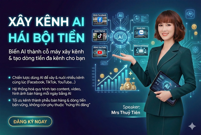 XÂY KÊNH AI HÁI BỘI TIỀN