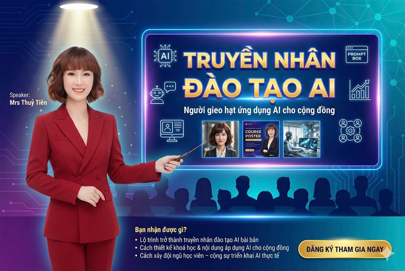 CHẶNG 2 - TRUYỀN NHÂN ĐÀO TẠO AI