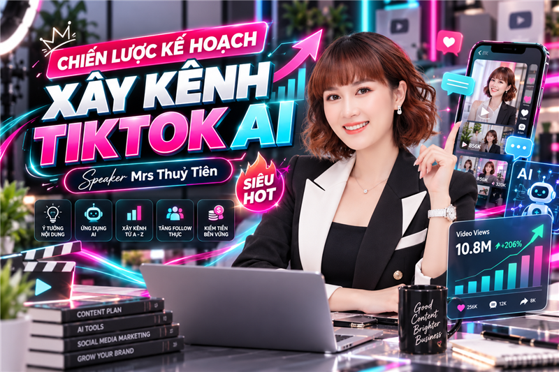 1. Chiến Lược Kế Hoạch Xây Kênh Tiktok AI