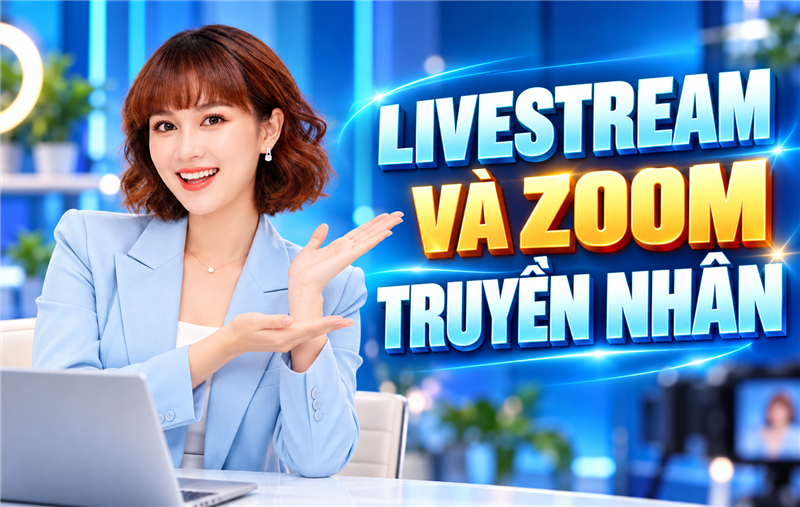 2. TRUYỀN NHÂN ZOOM LIVESTREAM CẬP NHẬT