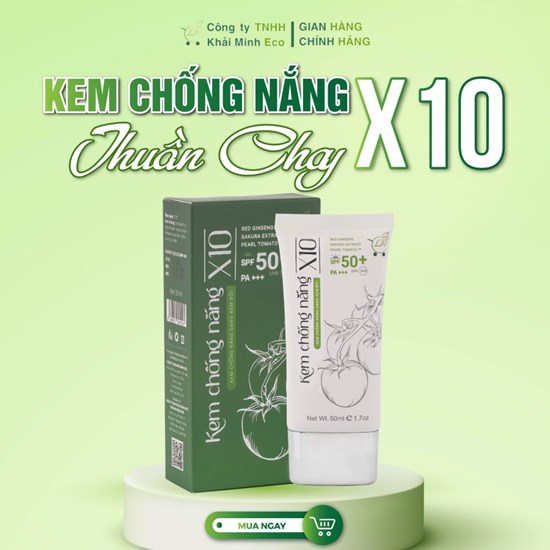 Kem Chống Nắng X10